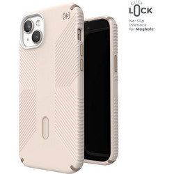Speck Presidio2 Grip ClickLock & Magsafe - Case for iPhone 15 Plus / iPhone 14 Plus (Bleached Bone / Heirloom Gold / Hazel Brown) - (150455-3214)