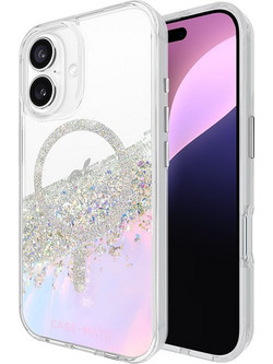 Case-Mate Karat MagSafe - Case for iPhone 16 (Holographic Soap Bubble) - (CM054714)