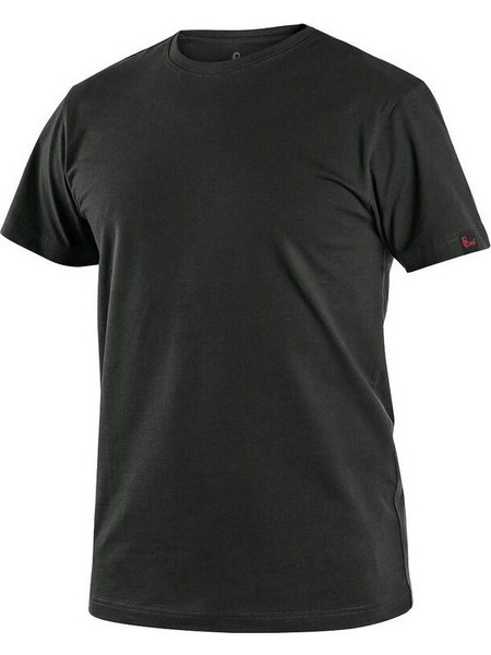 T-shirt CXS NOLAN κοντομάνικο 98% βαμβάκι 2% ελαστάν μαύρο