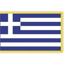 ΣΗΜΑΙΑ ΕΛΛΗΝΙΚΗ 135Χ90 ΜΕ ΚΡΟΣΣΙΑ ΣΗ-ΕΛ-Κ-Α