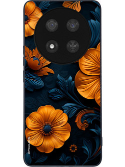 Sonique 3D Flower Series 01 Θήκη (Honor Magic7 Lite 5G) Πορτοκαλί