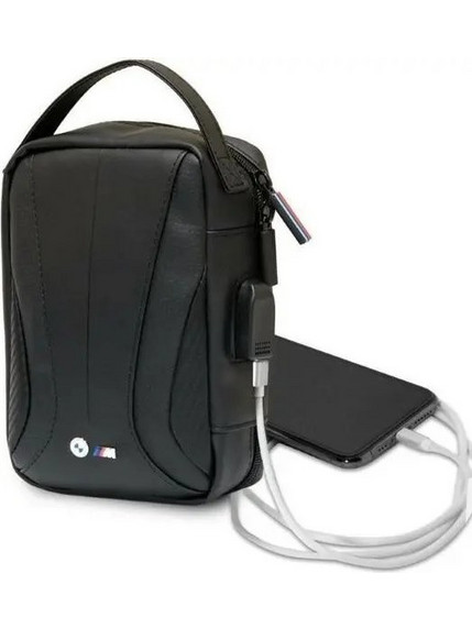 BMW Bag BMHBSPCTFK Organizer black/black Carbon&Perforated - (BMW000526-0)