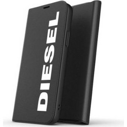 DIESEL Booklet Case Core Iphone 12/12PRo czarno-bialy/black-White - (42486)