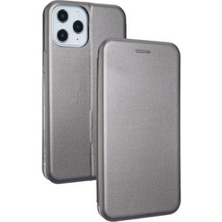 Beline Etui Book Magnetic iPhone 12Pro Max 6,7'' stalowy/steel