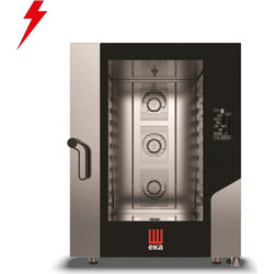 EKA MKF 1021 BM Φούρνος κυκλοθερμικός 10 θέσεων GN 2/1 απευθείας ψεκασμού με ενσωματωμένο πλύσιμο