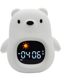 Φωτάκι Νυκτός & Ξυπνητήρι Kiddoboo SoundGlow Bear