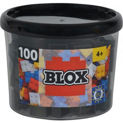 Simba Blox 100 Black 4 Pin Bricks In Box (104114114)