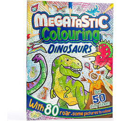 ΒΙΒΛΙΟ ΖΩΓΡΑΦΙΚΗΣ MEGATASTIC - DINOSAURS (MEG-11)