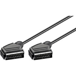 Goobay Scart Connection Cable, nickel-plated, Mm - (11703)