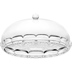 Guzzini Vanity Τουρτιέρα Ακρυλική Waterlilly Glear 30cm