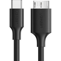 Ugreen 20103 Καλώδιο USB-C σε micro USB-B SuperSpeed 3.0 1m Black