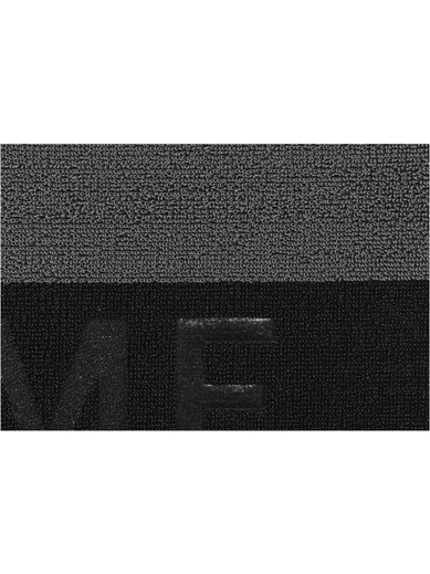 Ποδόμακτρο PVC HOME μαύρο 45x75cm