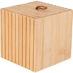 ESTIA ΚΟΥΤΙ ΑΠΟΘΗΚΕΥΣΗΣ ΚΑΙ ΟΡΓΑΝΩΣΗΣ BAMBOO ESSENTIALS 9x9x8cm