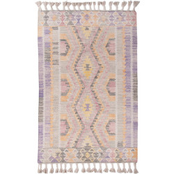 Tom Tailor Vintage Classik Kilim Χειροποίητο Χαλί Ορθογώνιο Κιλίμι Μάλλινο 140x200cm Light Purple