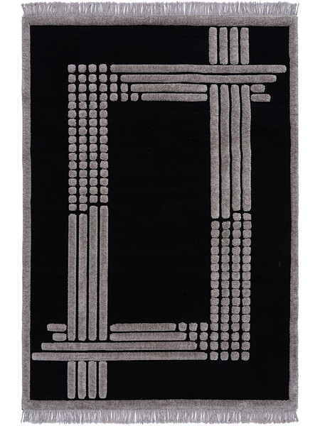 Beauty Home Noir Art Χαλί Ορθογώνιο 200x290cm 9437 Black