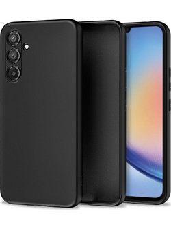 Back Cover Σιλικόνης Μαύρο (Galaxy A34)