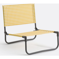 Χαμηλή πτυσσόμενη καρέκλα Μ46xΠ45xΥ44cm