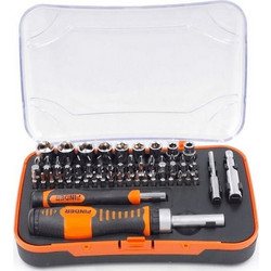 Σετ καστάνια και κατσαβίδι ακριβείας - 65pcs - Finder - 193219