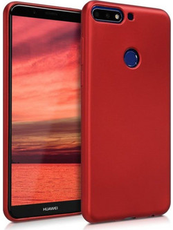 Jelly Case Flash Mat for Huawei Honor 9 Lite red