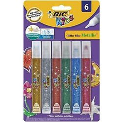 Bic σετ χρυσόκολλες Metallic-6Τμχ (893269)