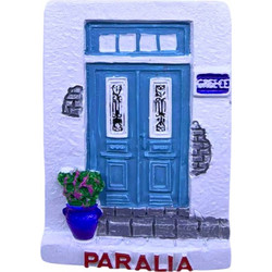 Τουριστικό μαγνητάκι Souvenir - Σετ 12pcs - Paralia - 678428