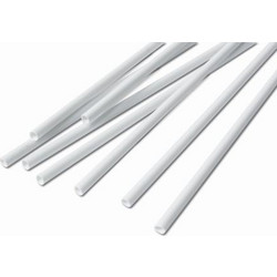 Λευκή σιλικόνη θερμοκόλλησης ράβδος stick Φ11 30cm KL-104 OEM