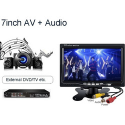 Έγχρωμο Φορητό Monitor 7" TFT LCD 12V /24V για Αυτοκίνητα, Φορτηγά, και Συστήματα Παρακολούθης CCTV