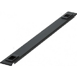 Πρόσοψη Καμπίνας Rack Mirsan (MR.PKS1U.01) - 1U - 19'' - Μαύρη MR.PKS1U.01
