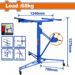 WADFOW ΑΝΥΨΩΤΙΚΟ ΓΥΨΟΣΑΝΙΔΑΣ 1375-3350mm / 68Kg (WJSQ1168)