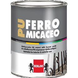 Berling PU Ferromicaceo Αντισκωριακό Διαλύτου Μετάλλου Base 01 Ιριδίζων 0.75lt