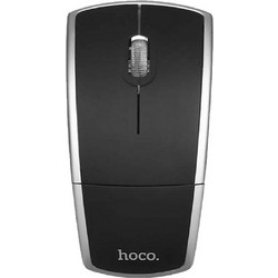 Hoco DI03 Ασύρματο Mini Ποντίκι Black Silver