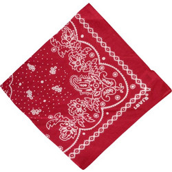 LEVI'S(R) PAISLEY BANDANA TRUE RED