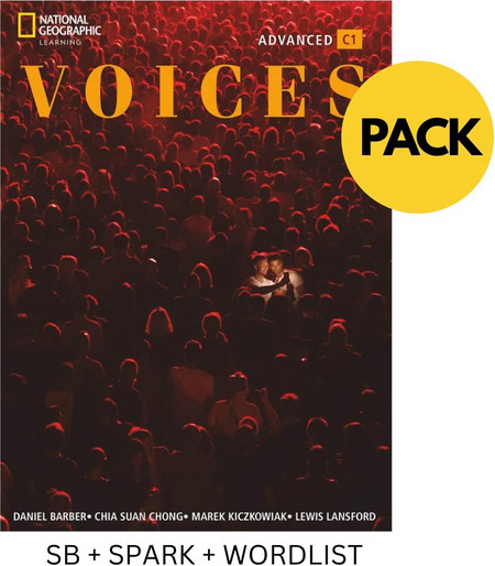 VOICES ADVANCED PACK (SB + SPARK + WORDLIST)