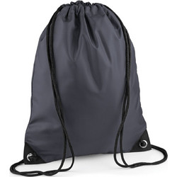 BagBase BG10 Τσάντα Πλάτης Γυμναστηρίου Ανθρακί
