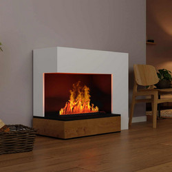 Dimplex Cassette Multi 500 R Επιδαπέδιο Ηλεκτρικό Τζάκι 260W Μ50.8xΥ23xΒ30.5cm