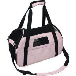 Nobleza Multi-Pocket Τσάντα Ώμου Μεταφοράς Σκύλου Ροζ 48x33x25cm