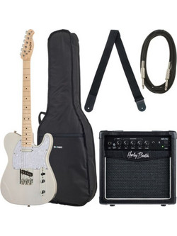 Harley Benton TE-30 BE Bundle Ηλεκτρική Κιθάρα T Style με SS Μαγνήτες και Ταστιέρα Maple