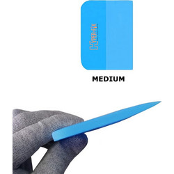 HYPER-FIX ΕΥΚΑΜΠΤΗ ΣΠΑΤΟΥΛΑ ΣΙΛΙΚΟΝΗΣ ΓΙΑ FILM ΚΑΙ TEMPERED GLASS MEDIUM (10x7,5CM) ΜΠΛΕ