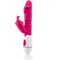 Zenn Rabbit Δονητής Rabbit 20cm Ροζ