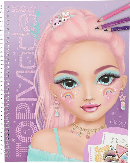 Topmodel - Make Up Colouring Book (413983)