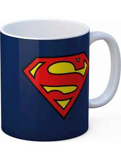 DC Comics Superman logo mug