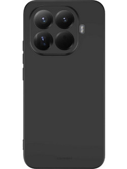 Spacecase Silicone Case Black (Xiaomi 15T Pro)