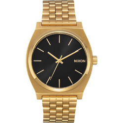 Nixon Time Teller Ανδρικό Ρολόι με Χρυσό Μεταλλικό Μπρασελέ A045-2042-00