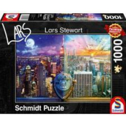 Puzzle Schmidt New York Night & Day 1000 Κομμάτια