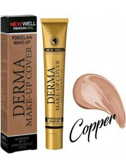 New Well Derma Porcelain Make Up Cover 04 Copper 30ml
