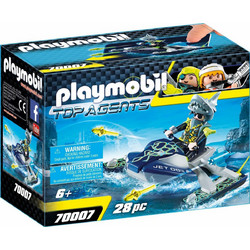Playmobil Top Agents Aqua Scooter της S.H.A.R.K. Team για 6+ Ετών 70007