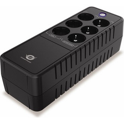Conceptronic Πολύπριζο Ασφαλείας 3 Θέσεων με USB-A και Διακόπτη 4τμχ