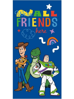 TOY STORY - We 're all friends here - Beach Towel 70x140cm