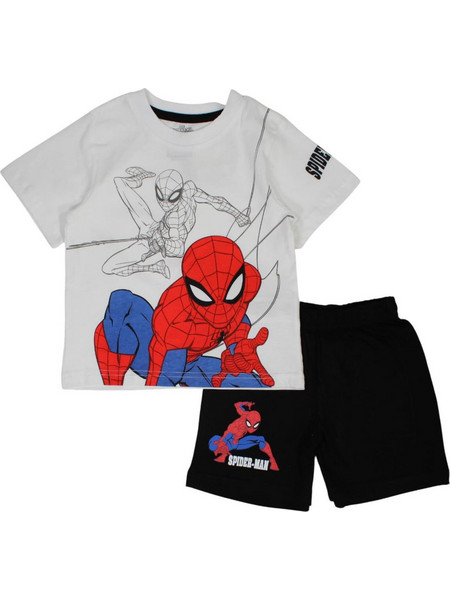 MARVEL ΠΑΙΔΙΚΟ ΣΕΤ T-SHIRT ΒΕΡΜΟΥΔΑ SPIDERMAN 1773 - μαύρο ΜΑΥΡΟ