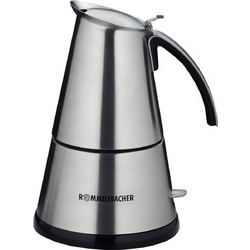 Rommelsbacher EKO 366 Ε Ηλεκτρικό Μπρίκι Espresso 365W 6Cups Inox